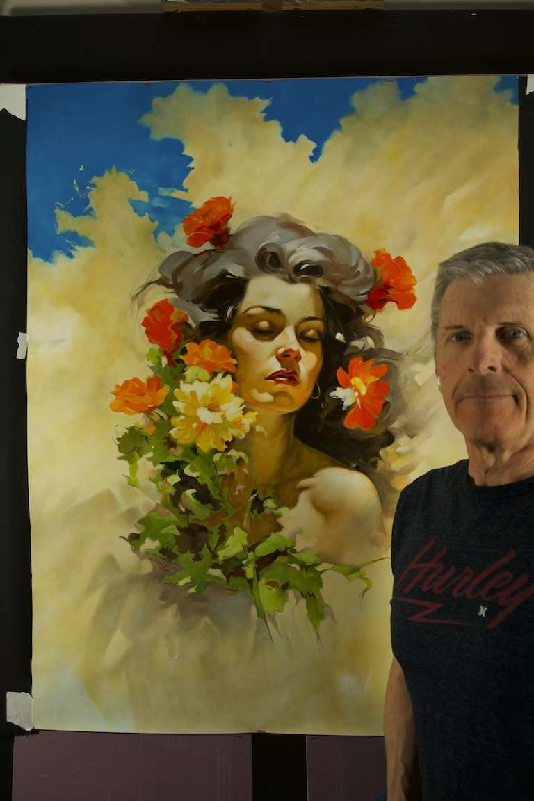 Peter in Studio 322 Na Pali Coast