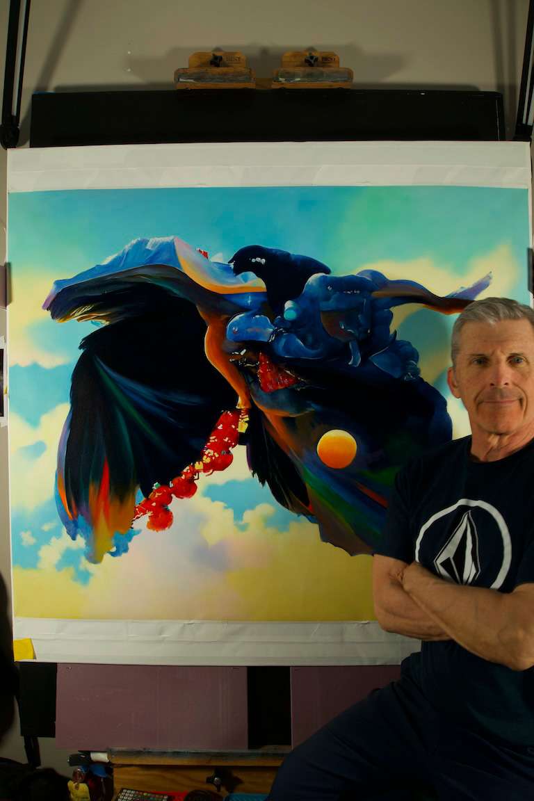 Peter in Studio 322 Na Pali Coast