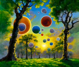 17 reMindfulness (Series) - 04 - "Thoughts & Feelings" - 48" x 36"