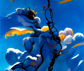 20 Okanagan Visions (Series) - "Okanagan Winter Branch" - 48" x 36"